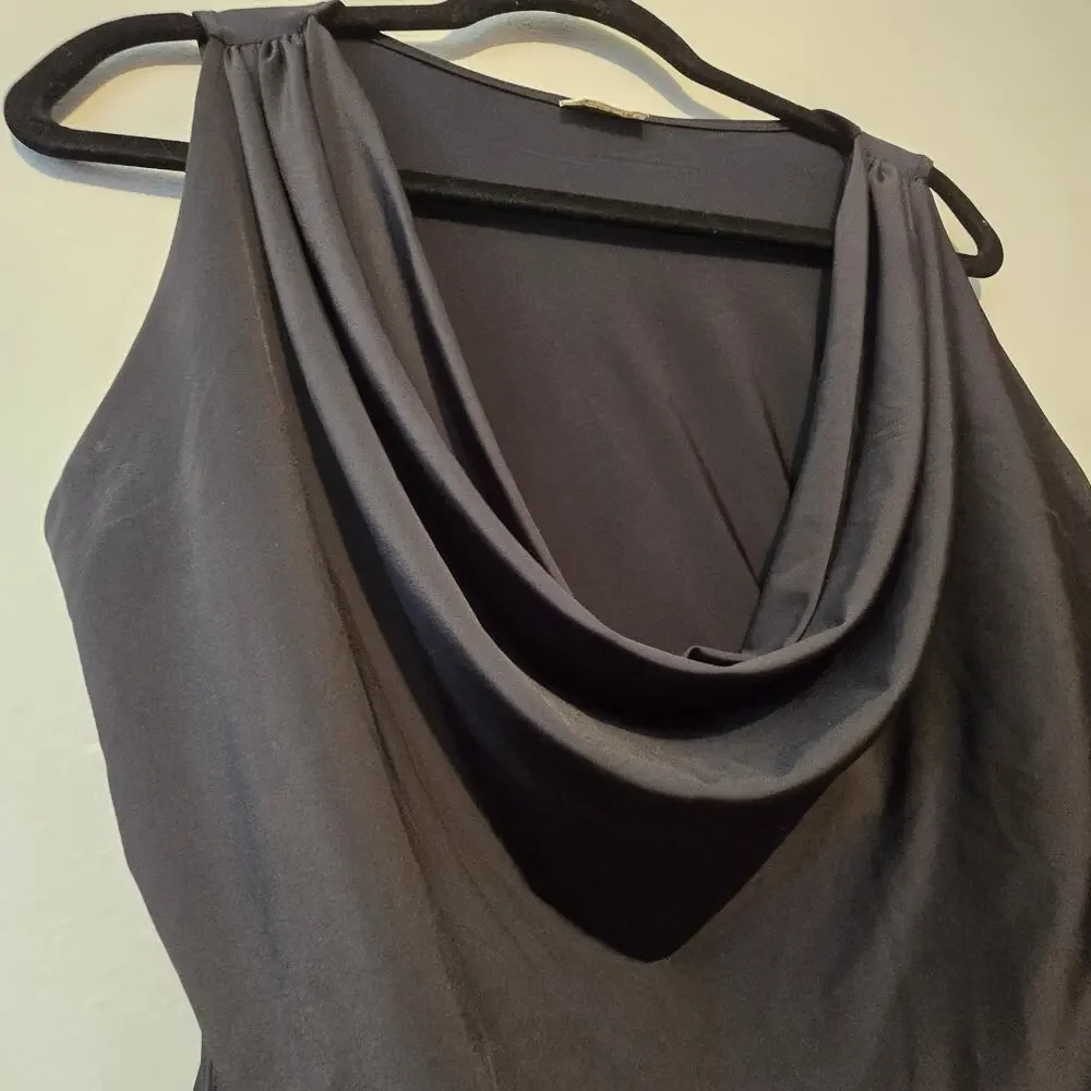Intimately‎ Free People City Nights Tuck In Top Womens Size XS Black EUC Slinky